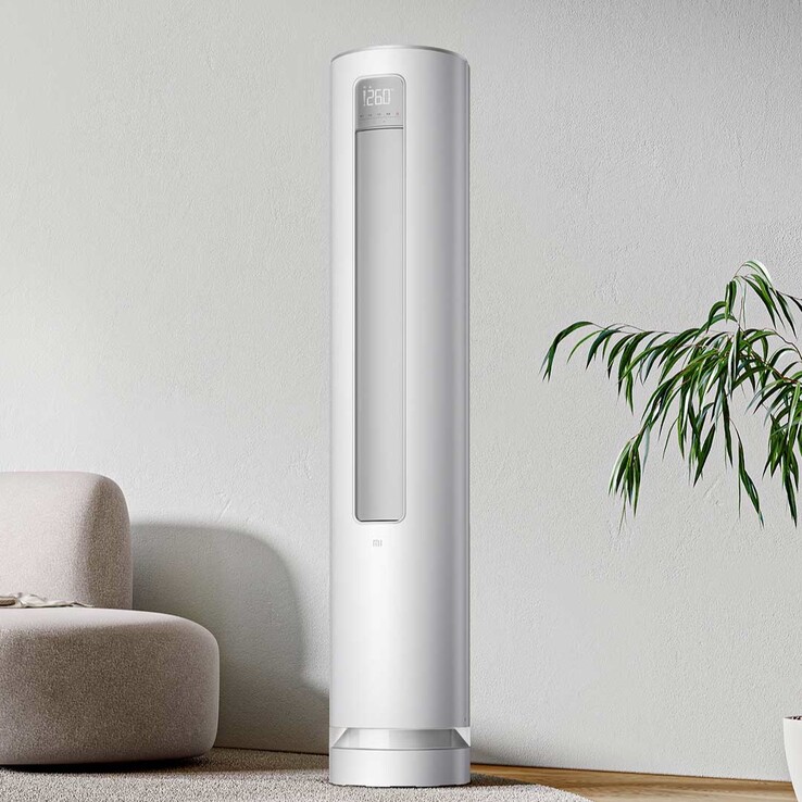 O Ar Condicionado Vertical de Vento Suave Xiaomi 3hp. (Fonte da imagem: Xiaomi)