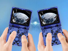 Espera-se agora que a Anbernic apresente um novo chipset após o lançamento do RG34XX SP, RG35XX SP na foto. (Fonte da imagem: Anbernic)