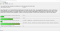 Latência máxima após 10 segundos Prime95