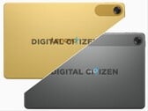 Suposto Lenovo Idea Tab Malibu Plus/Pro na cor Amarelo Cítrico (acima) e Idea Tab Malibu na cor Cinza Grafite (abaixo).