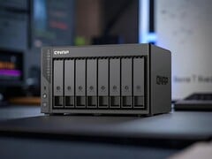 A linha QNAP QuNAS contará com um processador Twin Lake octa-core e até oito compartimentos de unidade. (Fonte da imagem: ITHome)