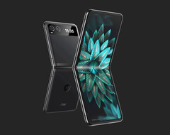 O modelo Razr Lite deve ser lançado junto com um modelo Pro. (Fonte de imagem: @OnLeaks & MySmartPrice)