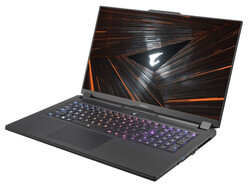 O Aorus 17 XE4-73DE514SH, fornecido pela Gigabyte Alemanha.