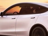 Um Tesla Model Y mostrando as maçanetas das portas (Fonte da imagem: Tesla)