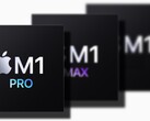 O Apple M1 Pro SoC vem com uma peça de CPU de 8 núcleos ou com um componente de CPU de 10 núcleos. (Fonte de imagem: Apple - editado)