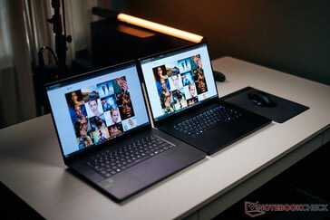 Asus ROG Zephyrus G16 (esquerda) vs. ProArt P16 (direita)