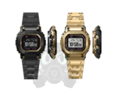 Da esquerda para a direita: Casio G-Shock GMW-BZ5000GD-1 e GMW-BZ5000GD-9. (Fonte da imagem: @geesgshock no Instagram)