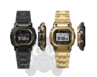 Da esquerda para a direita: Casio G-Shock GMW-BZ5000GD-1 e GMW-BZ5000GD-9. (Fonte da imagem: @geesgshock no Instagram)