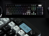 O Chilkey ND104 (foto) apresenta uma tela de calculadora integrada acima do teclado numérico. (Fonte da imagem: Chilkey - editado)