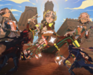O Dice Gambit é um RPG de estratégia estilizado misturado com uma pitada de humor. Na foto, uma das artes da capa do jogo. (Fonte da imagem: GameTrailers no YouTube/Dice Gambit) 