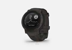 A série Garmin Instinct 2 deve chegar em dois tamanhos. (Fonte da imagem: WinFuture)