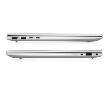 Portas EliteBook 1040 G9 (imagem via HP)