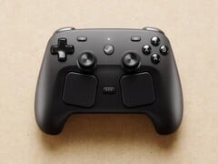 O controle do Steam.