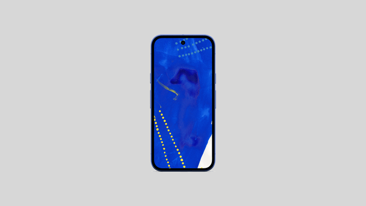 Google Pixel 10a em azul Isai