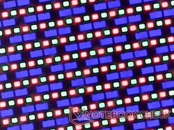 Matriz de subpixels OLED da Sharp