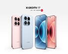 O Xiaomi 17 vem em quatro opções de cores, todas com certificação IP68. (Fonte da imagem: Xiaomi)