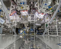 Pesquisa de fusão no National Ignition Facility (imagem: Jason Laurea / NIF) 