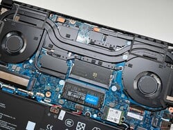 Gigabyte Aero X16: Unidade de resfriamento