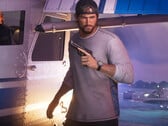 Jason, o protagonista de GTA 6, segurando uma arma de mão.