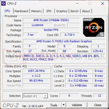...A atualização 2.19 mostra a CPU real instalada no Ninkear A15 Pro e ainda a sequência de CPU presumivelmente sobrescrita