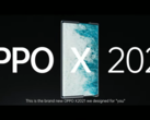 A OPPO X 2021 é novamente provocada. (Fonte: YouTube)