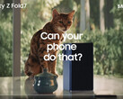 Samsung Galaxy O vídeo teaser do Z Fold 7 dá uma cutucada no Apple. (Fonte da imagem: Samsung | editado por Notebookcheck)