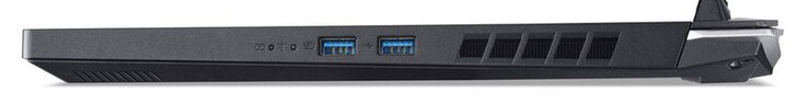 Lado direito: 2x USB 3.2 Gen 2 (USB-A)