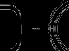 A Zepp Health compartilhou esta imagem teaser dos smartwatches Amazfit Edge e Edge Active. (Fonte da imagem: Amazfit)