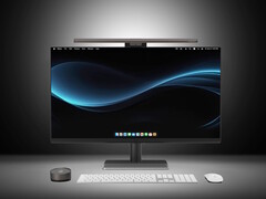 A lâmpada de mesa para computador BenQ ScreenBar Halo 2 produz uma iluminação sem reflexos com cores altamente precisas. (Fonte da imagem: BenQ)