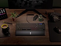 Teclado para jogos com efeito Hall Vanguard 96 Pro. (Fonte da imagem: Corsair)