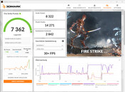 Fire Strike (conectado à rede elétrica, melhor economia de energia)