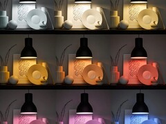 A nova lâmpada LED TRÅDFRI Smart GU10 pode produzir iluminação branca e colorida. (Fonte da imagem: IKEA)