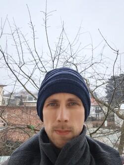 Selfie com a câmera frontal de 50 MPix, incluindo autofoco 