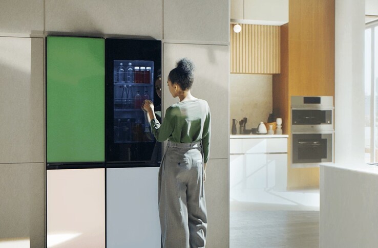 A geladeira LG InstaView com MoodUP (Fonte da imagem: LG)