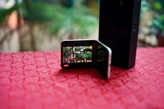 O Motorola Razr 70 oferece opções flexíveis de aplicativos para as câmeras. Mas a qualidade da imagem é apenas mediana.