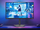 O 25M4P5200T tem um ecrã IPS de 24,5 polegadas. Na imagem: fotografia promocional editada que mostra a parte frontal do monitor de gaming.