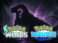 O Pokémon Winds & Waves pode apresentar um Pokémon do tipo dragão/veneno dragão de Komodo.