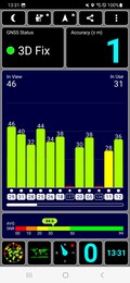 Recepção de GPS em ambientes externos