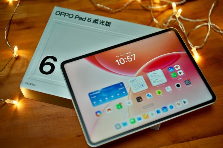 Análise do Oppo Pad 6. Unidade de teste fornecida pela TradingShenzhen.