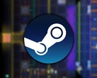 Uma imagem mostrando o jogo Space Station: Beyond e o logotipo do Steam. (Fonte da imagem: Steam)