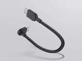 O cabo USB-C para USB-C trançado 3A da Xiaomi (10 cm) (na foto) será lançado globalmente. (Fonte da imagem: Xiaomi)
