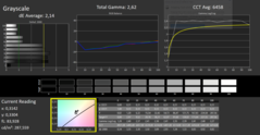 CalMan ColorChecker Greyscale (calibrado)