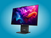 O ThinkCentre Neo 5a 24 possui um par de alto-falantes estéreo de 3 W da marca Harman e uma webcam de 5 MP.