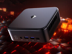 A Machenike oferece o Mini GTR em um único acabamento em preto e cinza. (Fonte da imagem: Machenike)