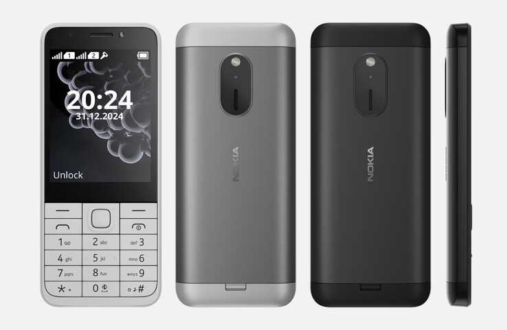 Nokia 230 (2024). (Fonte da imagem: HMD Global)