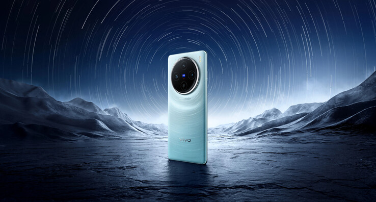 Vivo X100 - Stargaze Blue. (Fonte da imagem: Vivo)