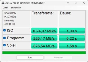 Cópia de SSD AS