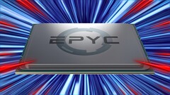 A série Zen 3 da AMD EPYC Milan poderia ser lançada em março. (Fonte da imagem: AMD/Metro - editado)