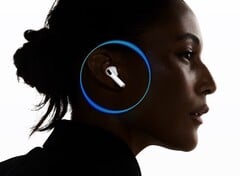 Os AirPods Pro 3 são equipados com um sensor de frequência cardíaca recém-desenvolvido (Fonte da imagem: Apple)