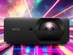 A BenQ anunciou o projetor de simulação a laser LK830ST (foto). (Fonte da imagem: BenQ, editado)